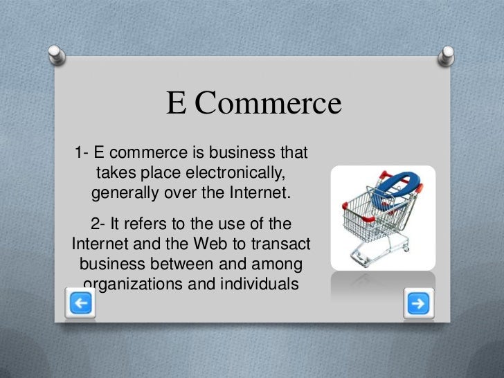 e commerce ppt slides